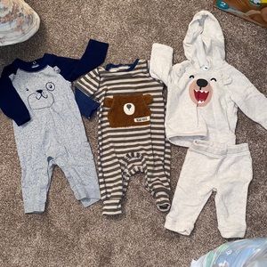3-6 month baby clothes lot